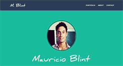 Desktop Screenshot of mauricioblint.com